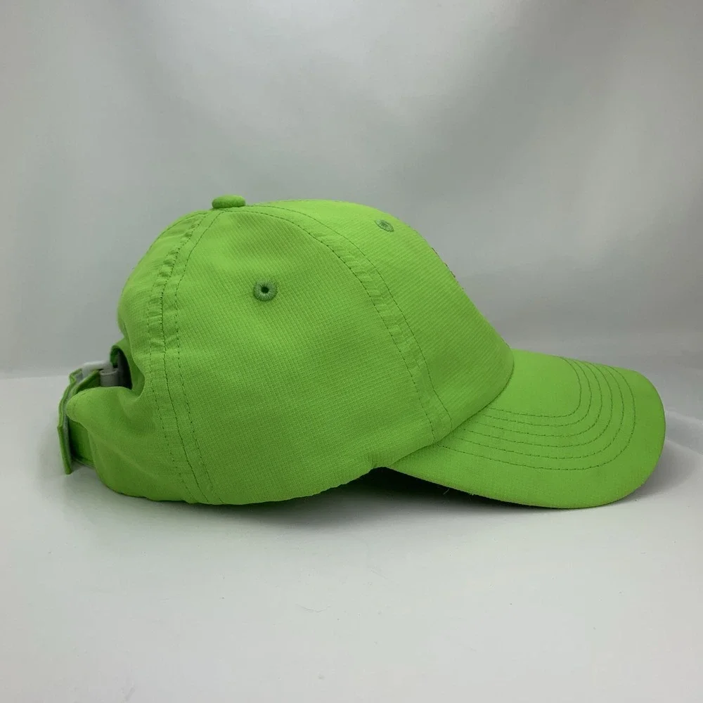 Oak Tree Country Club Hat Junior Fit Bright Green Imperial Oklahoma Golf Cap